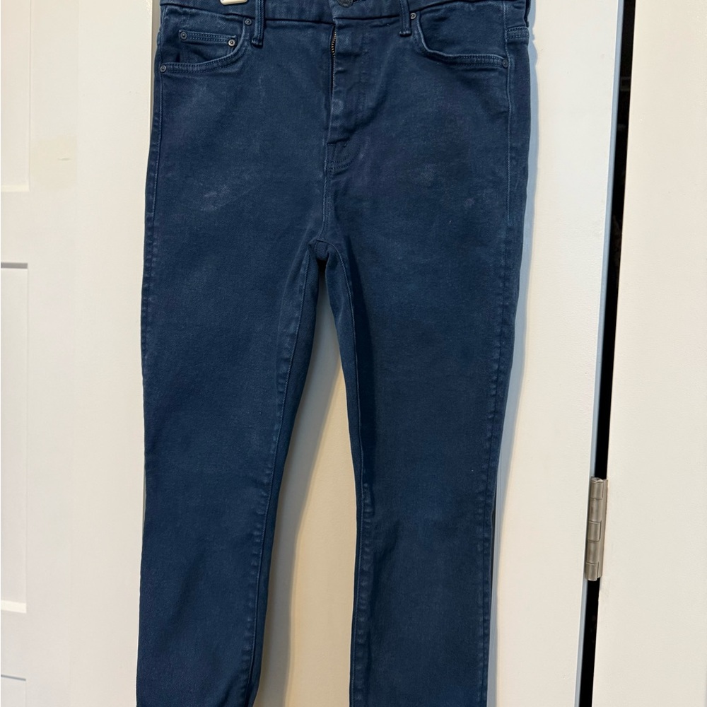MOTHER Blue Skinny Jeans Timeless Design